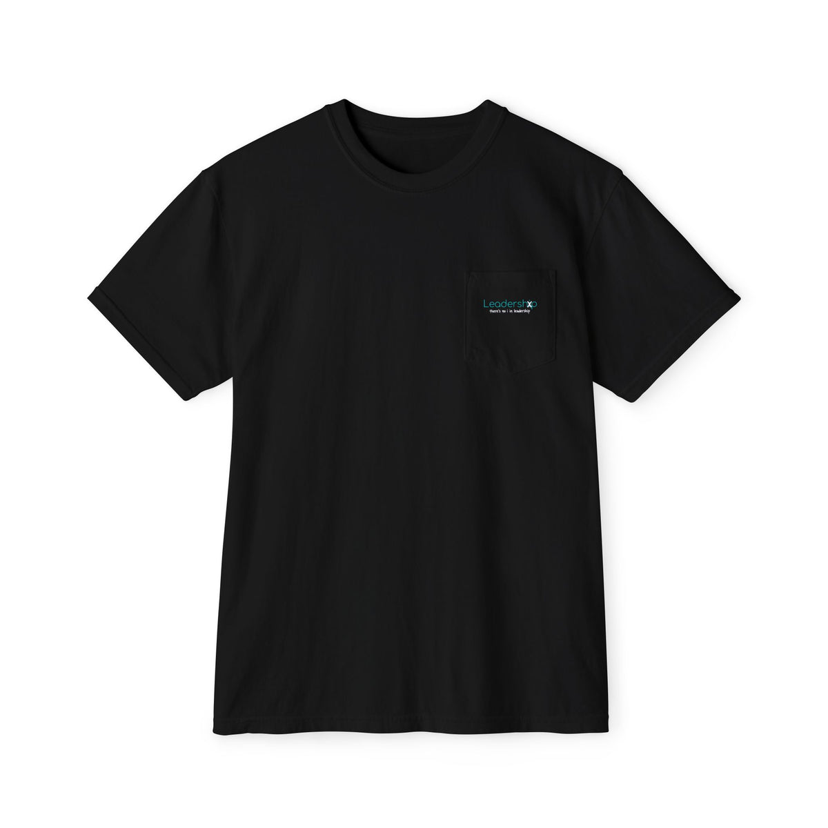 Pocket T-Shirt — Minimal Subtle Logo Garment-Dyed Tee