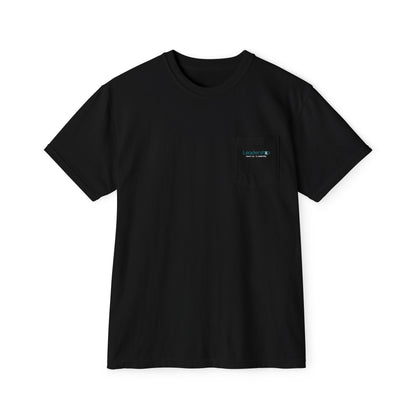 Pocket T-Shirt — Minimal Subtle Logo Garment-Dyed Tee