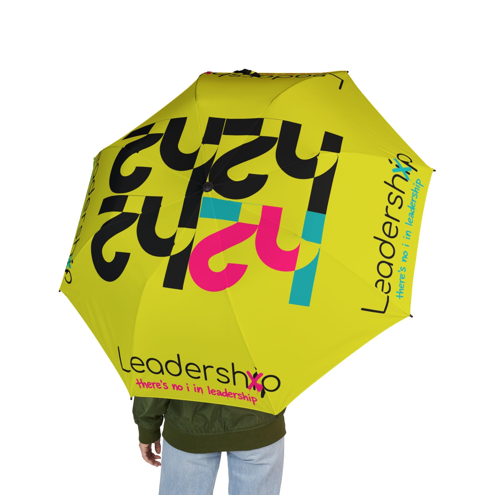 Leadership Branded Foldable Umbrella — 