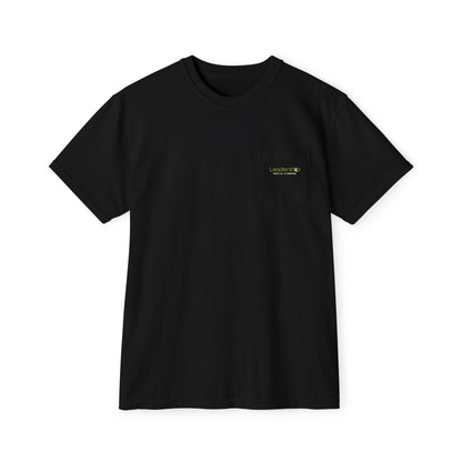 Pocket T-Shirt — Minimal Garment-Dyed Tee with Subtle Chest Logo