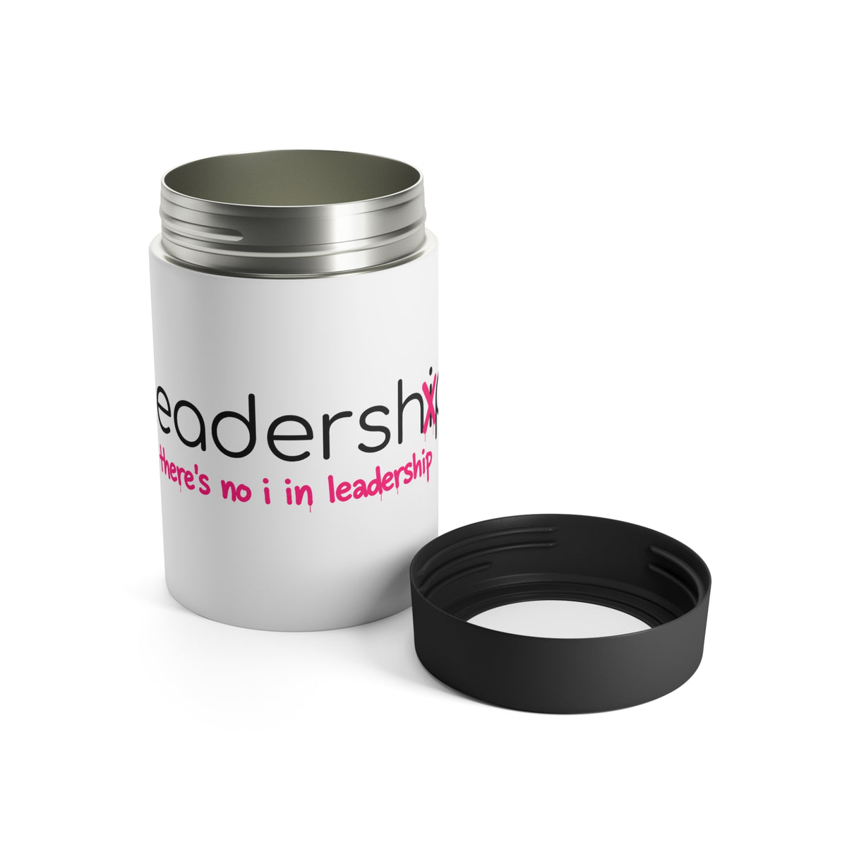 Leadership Can Cooler — “There’s No I in Leadership” Insulated Can Holder