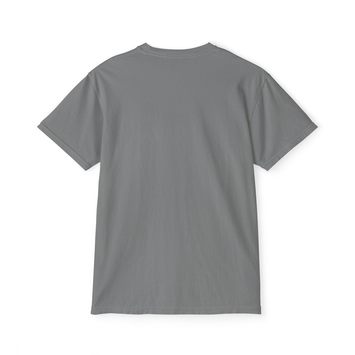 Pocket T-Shirt — Minimal Garment-Dyed Tee with Subtle Chest Logo