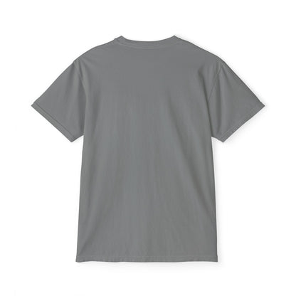 Pocket T-Shirt — Minimal Garment-Dyed Tee with Subtle Chest Logo