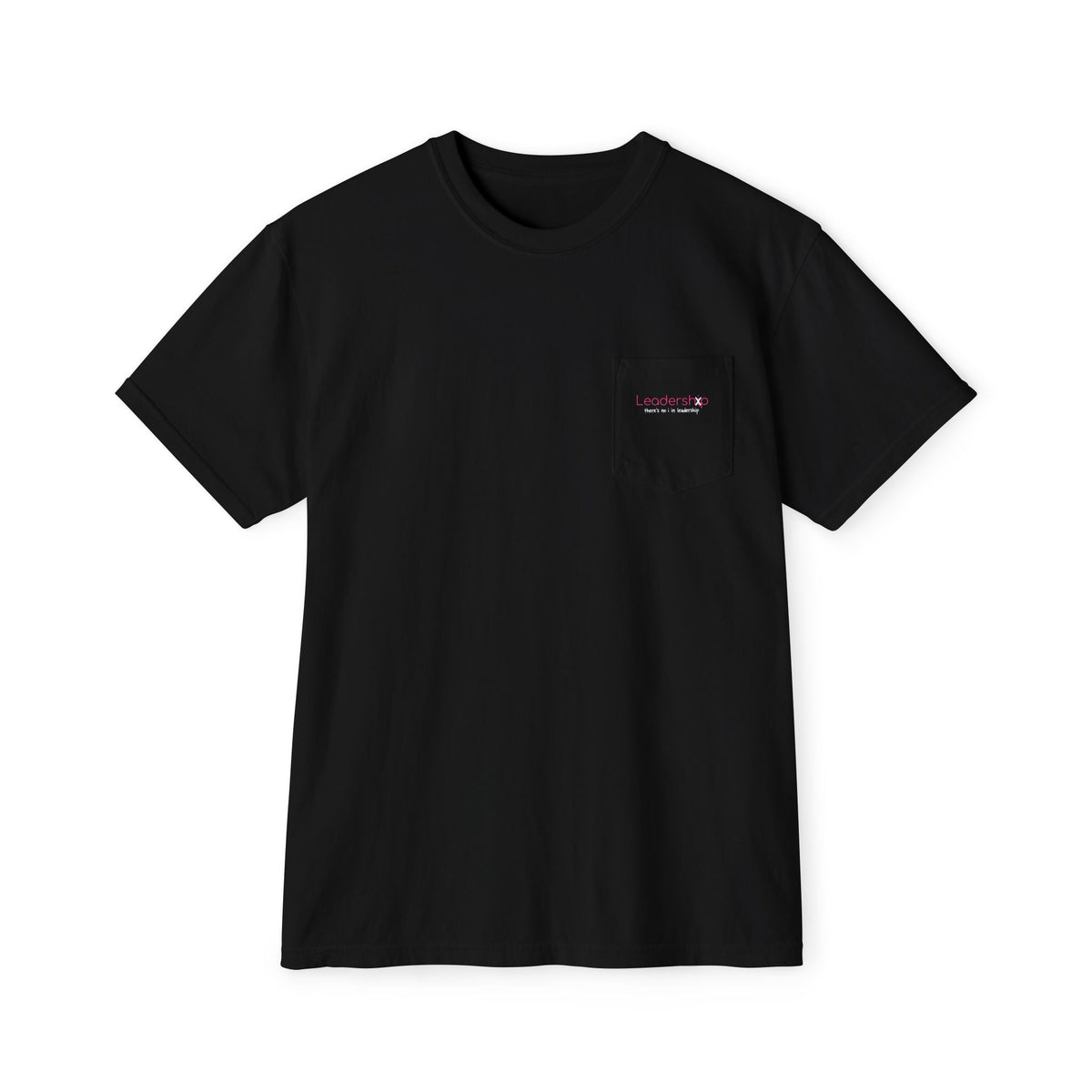 Pocket T-Shirt — Minimalist Gray Garment-Dyed Crew with Subtle Pocket Accent