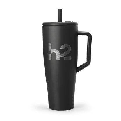 H2 Engraved 40oz Insulated Tumbler with Lid