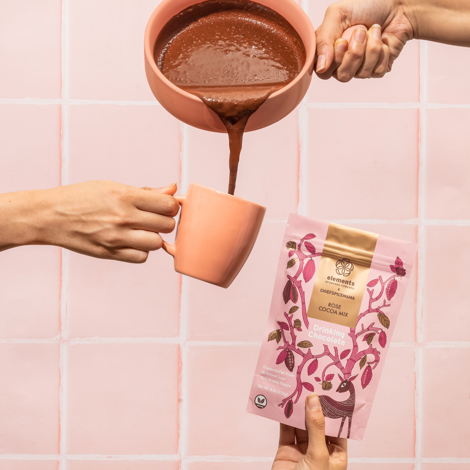 Rose Hot Chocolate