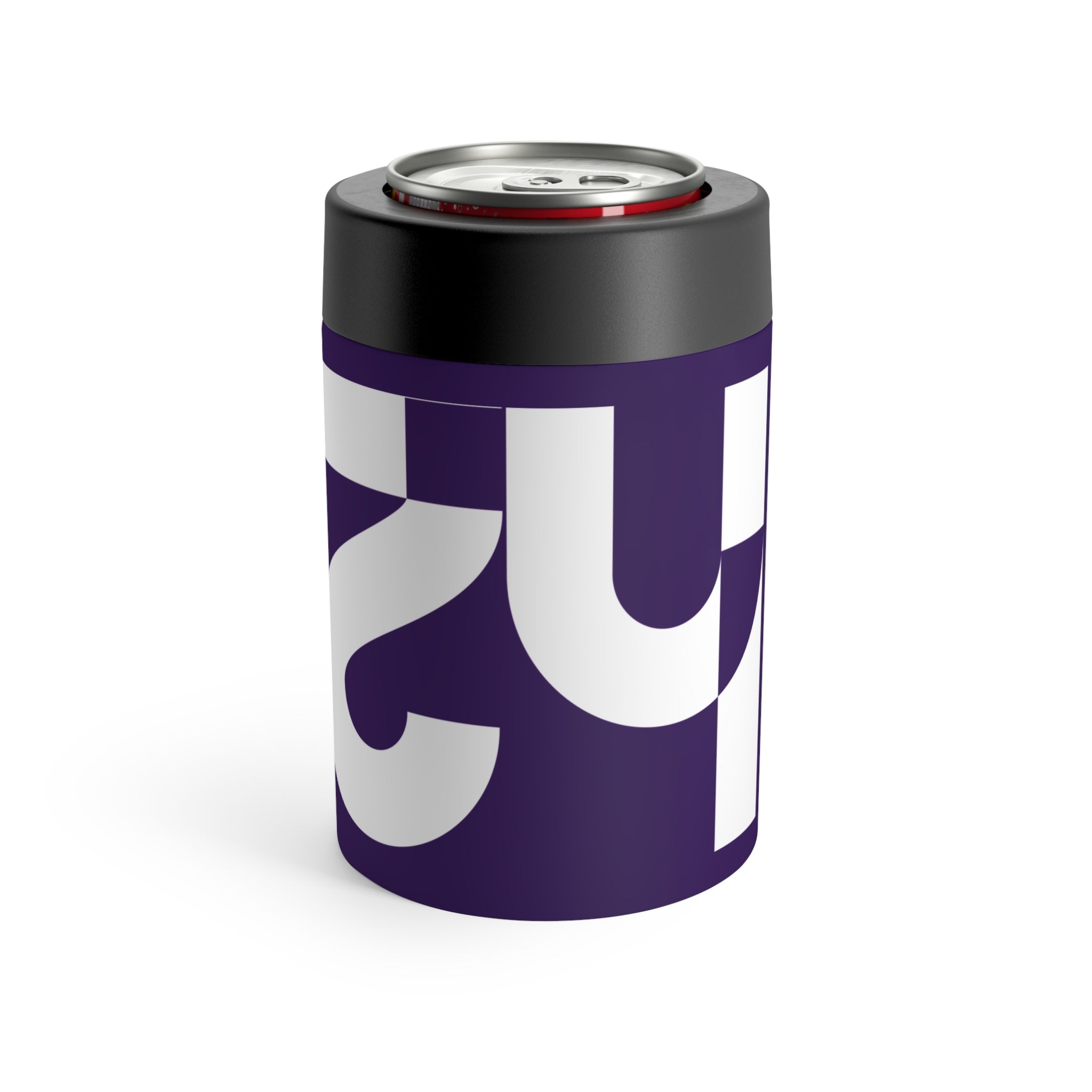 Color Block '24 Can Holder – Retro Neon Party Cooler Sleeve