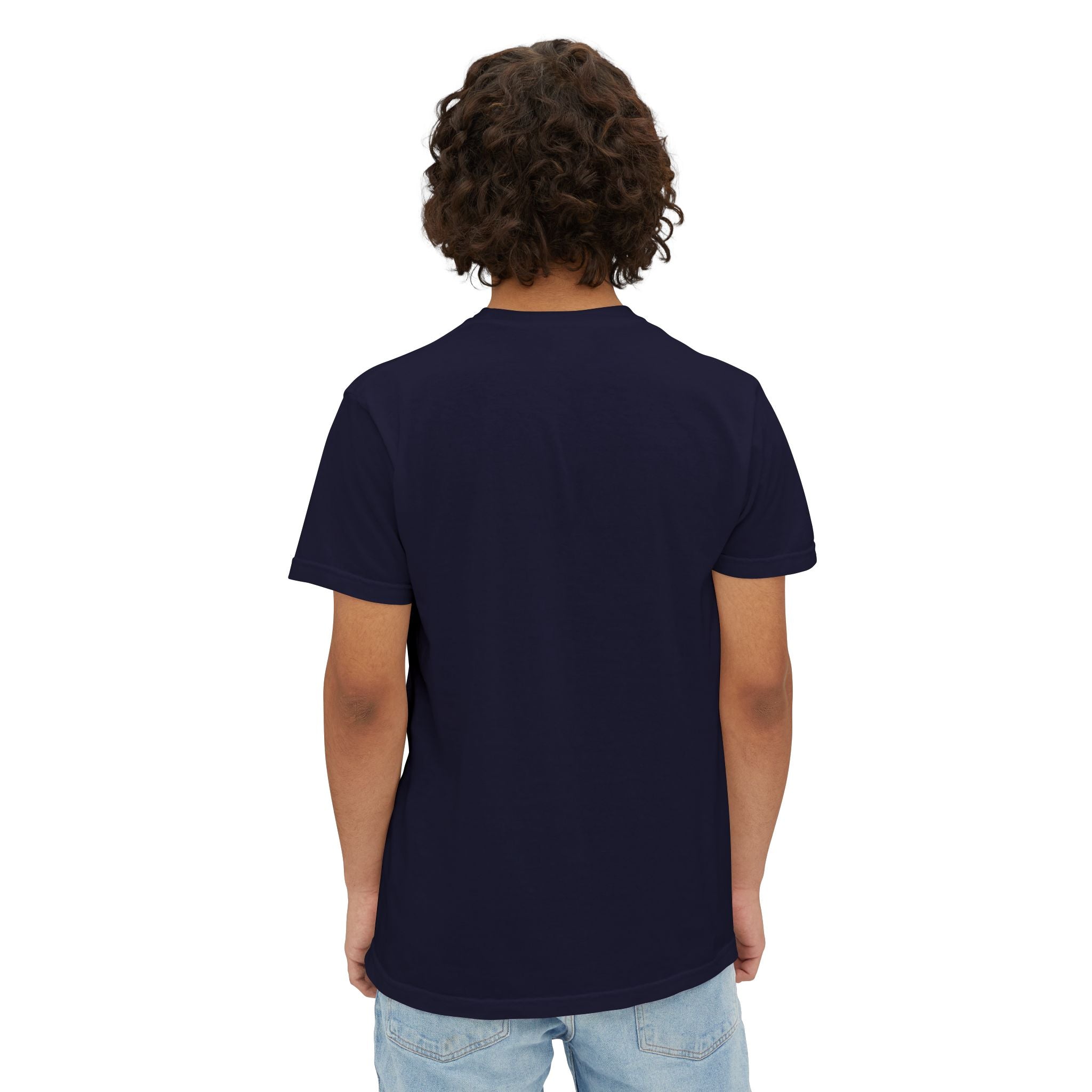 Pocket T-Shirt — Minimal Subtle Logo Garment-Dyed Tee