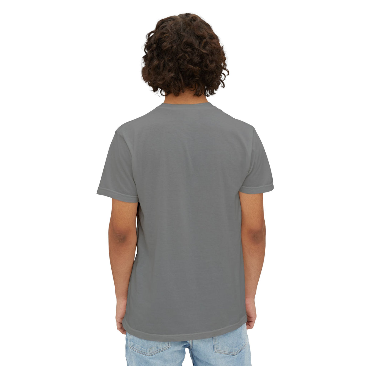 Pocket T-Shirt — Minimal Subtle Logo Garment-Dyed Tee