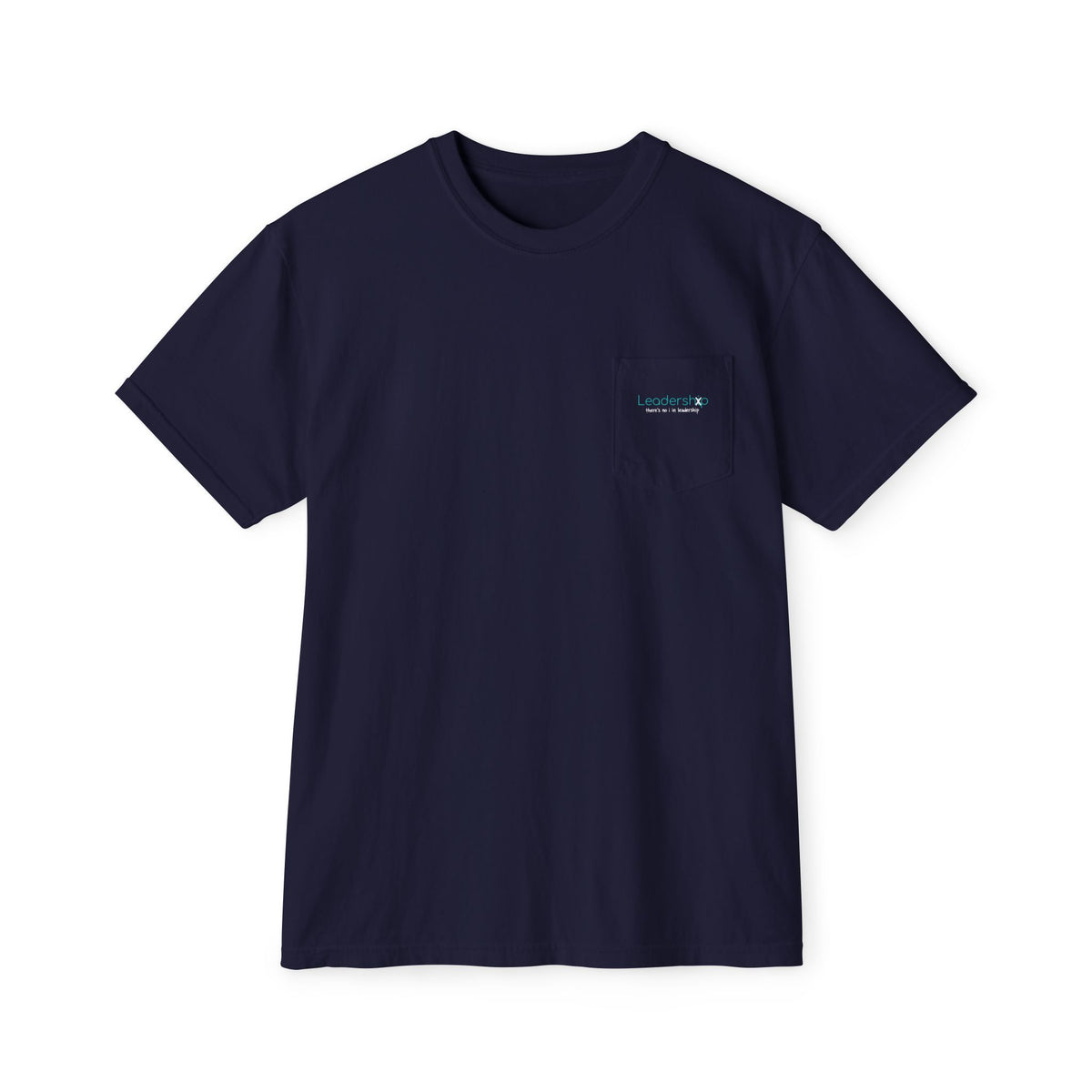 Pocket T-Shirt — Minimal Subtle Logo Garment-Dyed Tee
