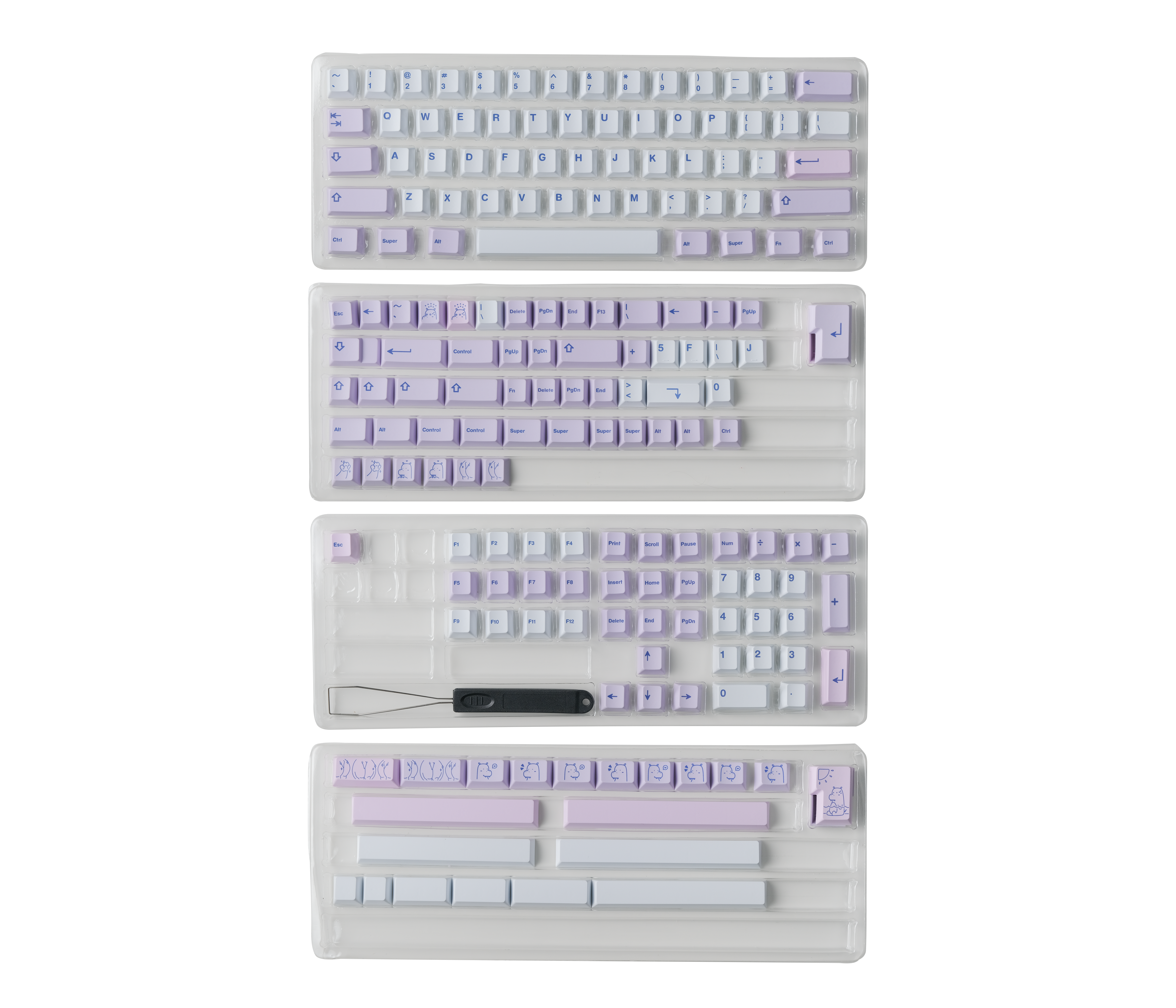 Hippo V2 PBT Keycaps