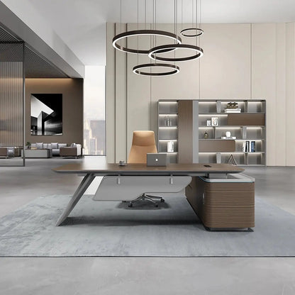 Aldiss · Modern Executive L-Shaped Desk
