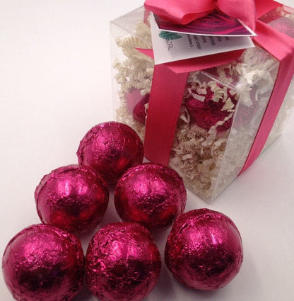 Luxury Bath Bomb GIFT SET with 6 (six) 2.25 oz bath bombs, (select from drop down menu Fragrances R thru Z)