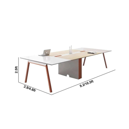 Comity · White Collaborative Meeting Table